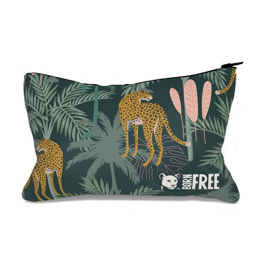 Pink Light Studio Everyday Jungle Cats Pencil Case