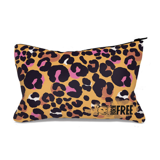 Pink Light Studio Everyday Jungle Animal Print Pencil Case