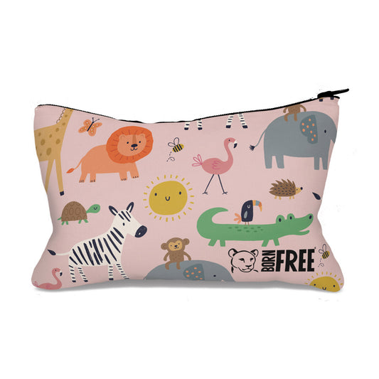 Pink Light Studio Baby Safari Pencil Case