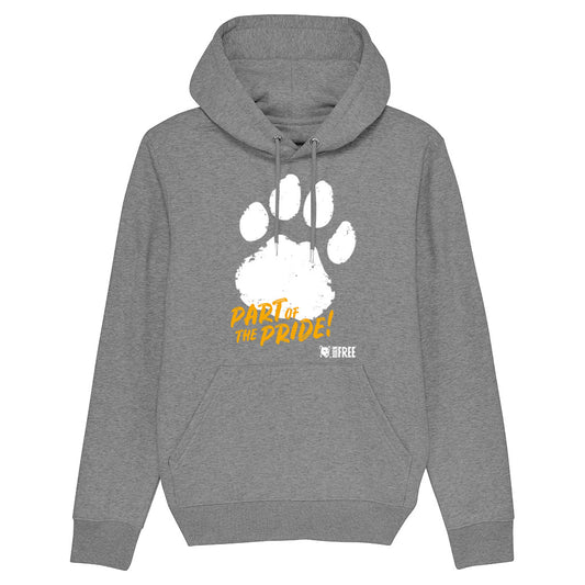 Part of the Pride White Print Hoodie