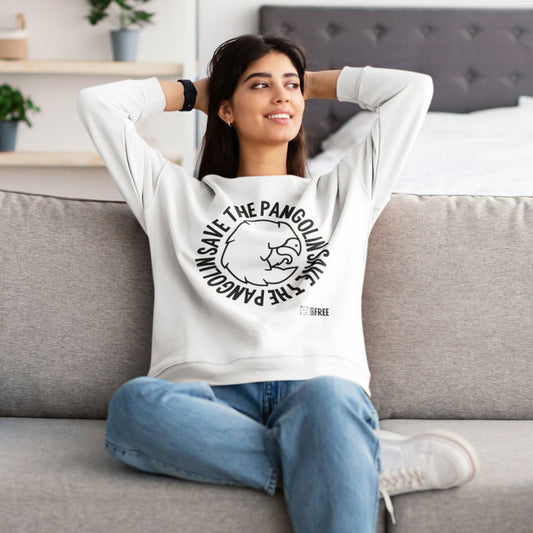 Save the Pangolin Sweatshirt - Call To Action
