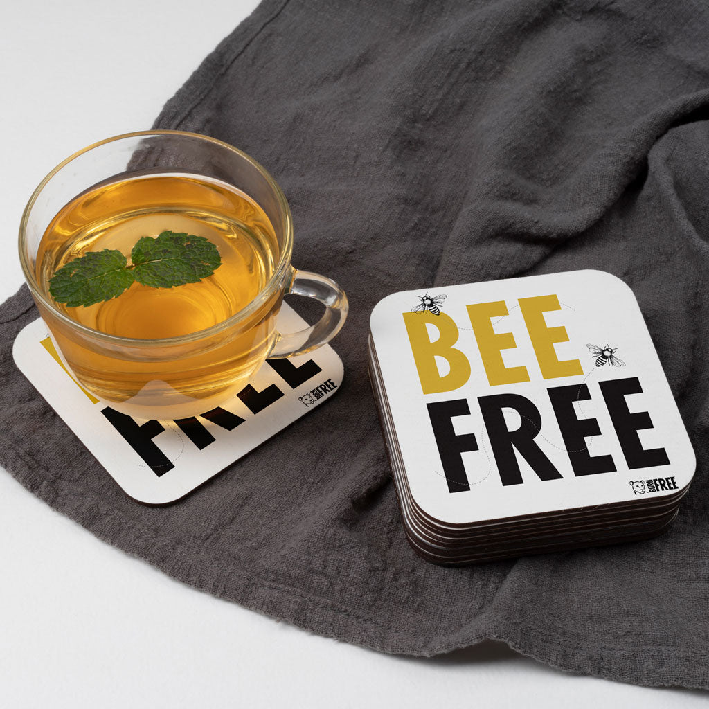 Bee Free Coaster