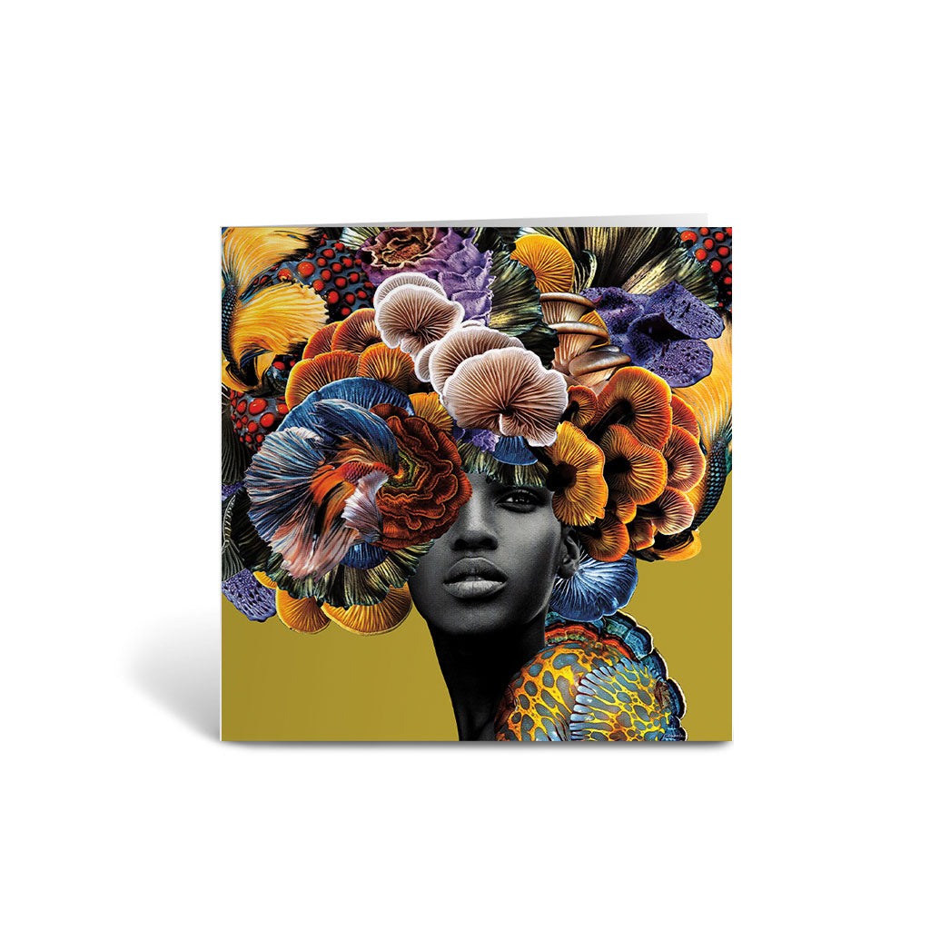 Lolita Lorenzo - Good Hair Greeting Card