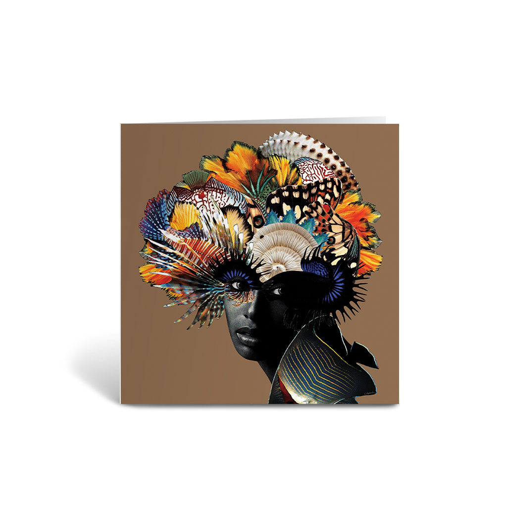 Lolita Lorenzo - Masquerade Greeting Card