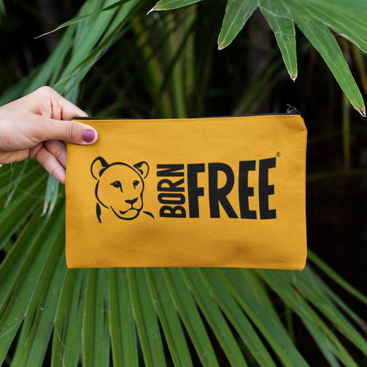 Born Free Orange Pencil Case