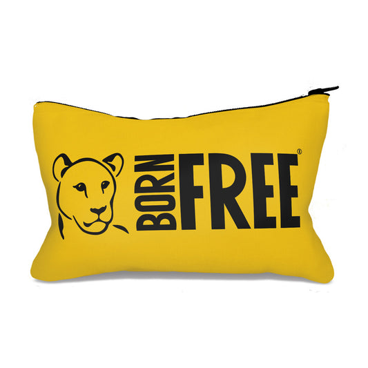 Born Free Yellow Pencil Case