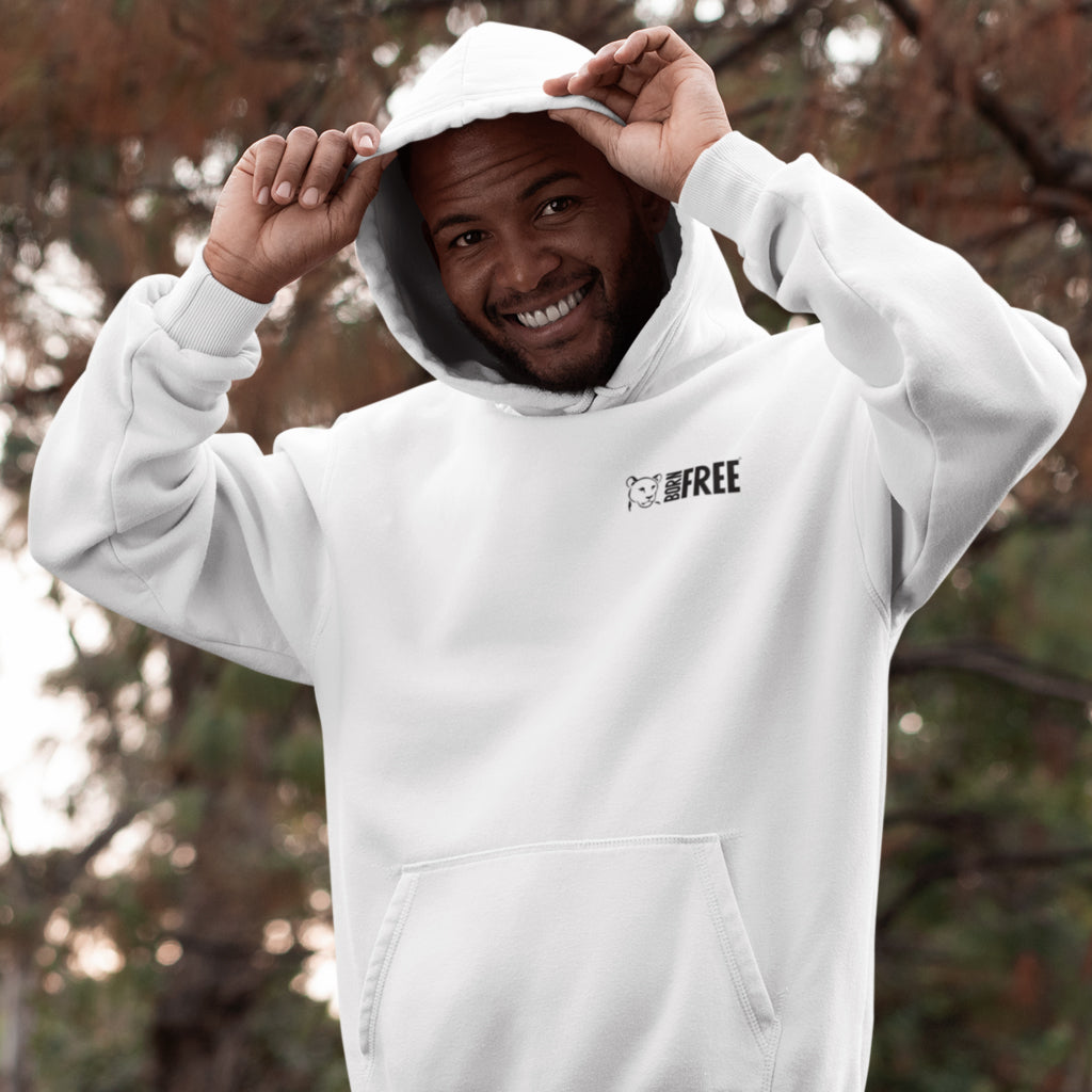 Born Free Small Logo Hoodie