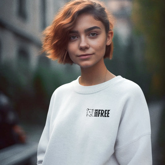 Born Free Small Logo Sweatshirt