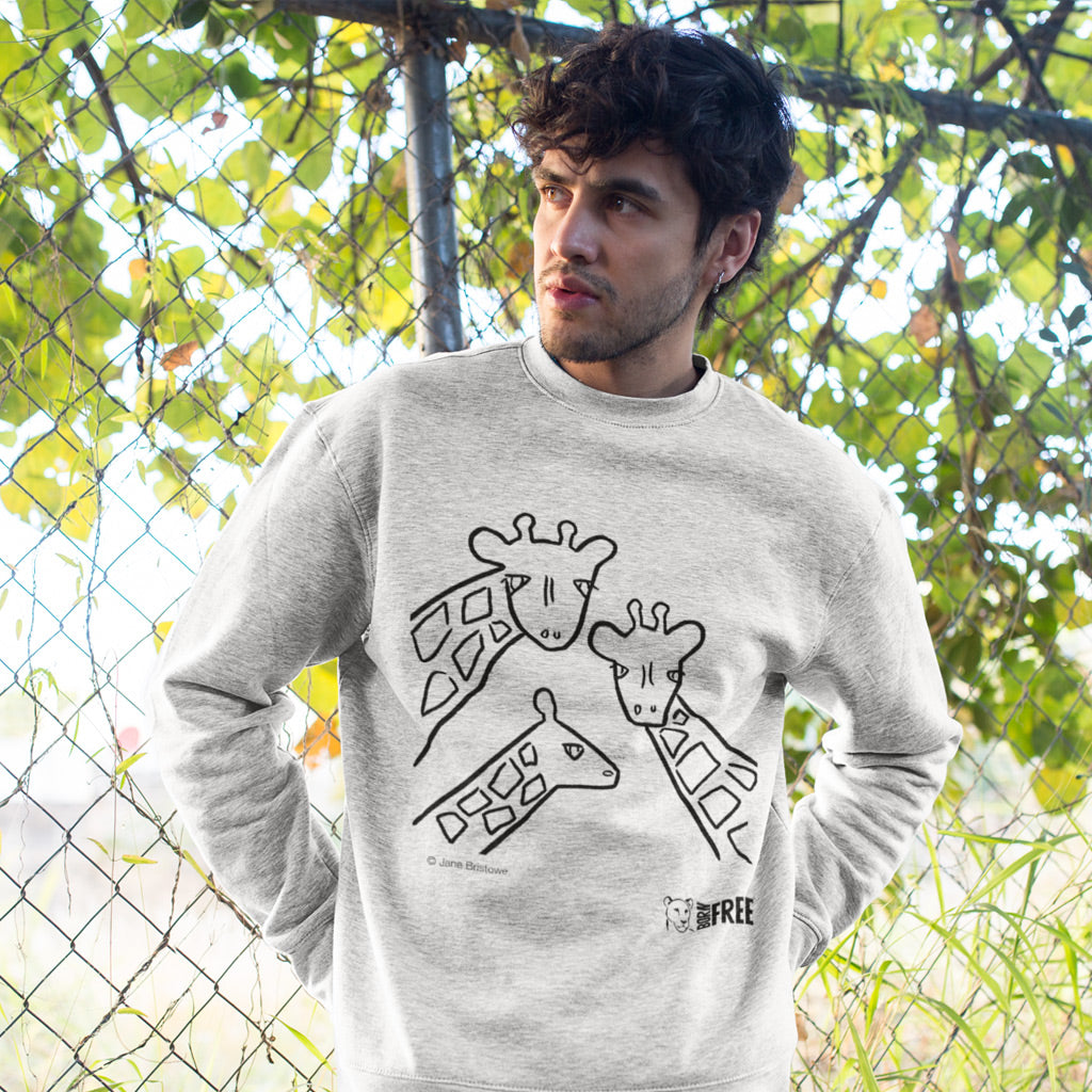 Jane Bristowe - The Giraffe Family Sweatshirt