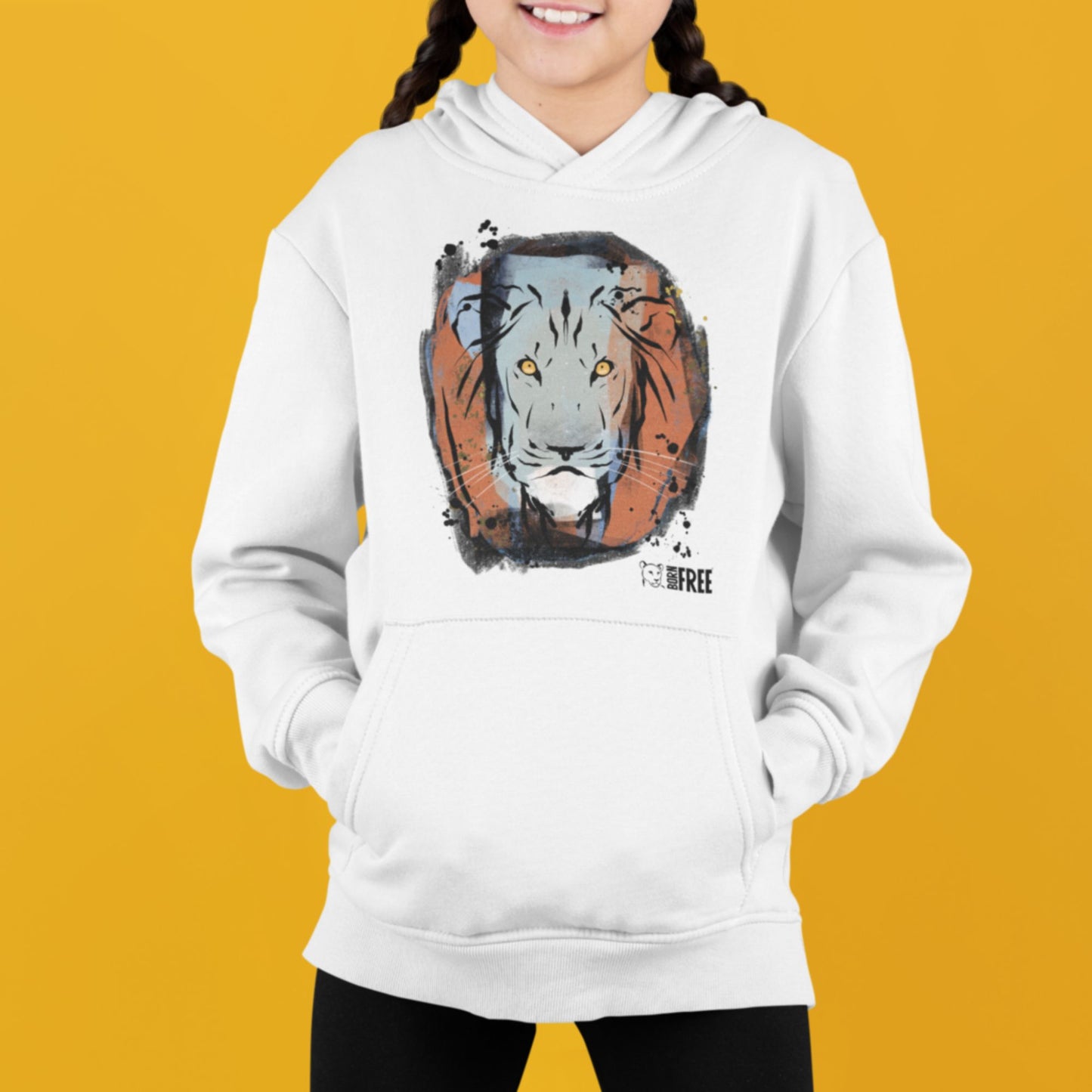 Lion Hoodie by Rory McQueen