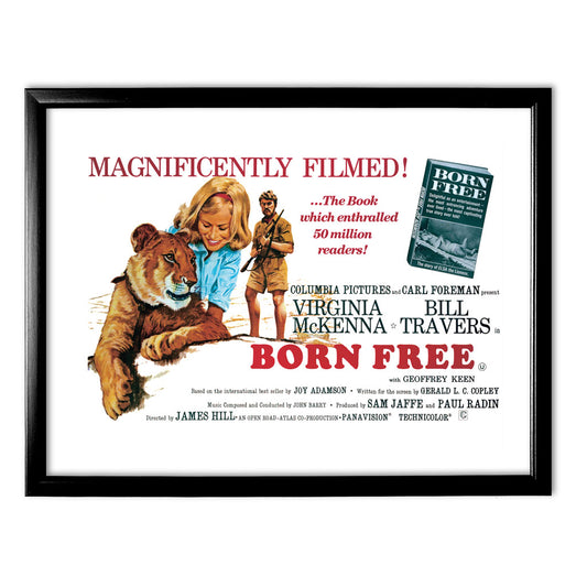 Born Free Film Art Print