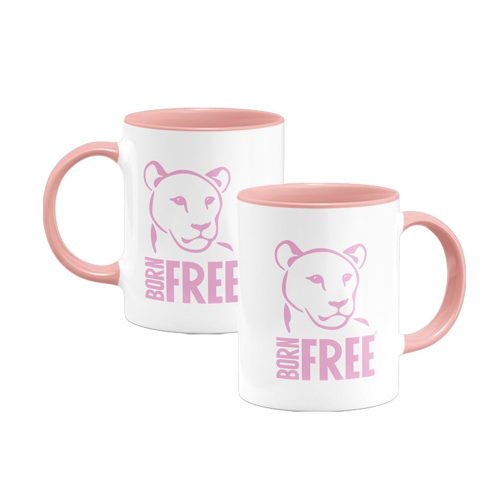 Born Free Logo Coloured Insert Mug