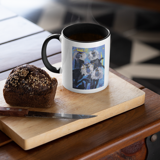 Mandrill Black Mug by Epaule Carree