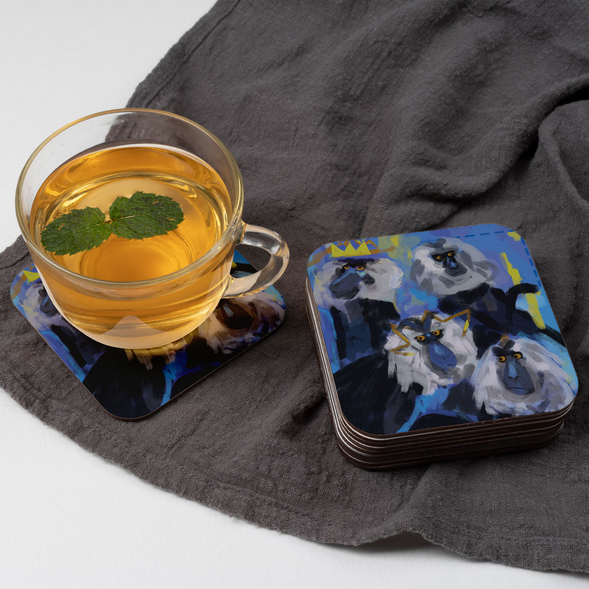 Mandrill Coaster by Epaule Carree
