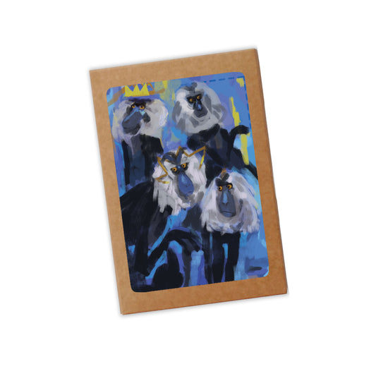 Mandrill Postcard Pack of 8 by Epaule Carree