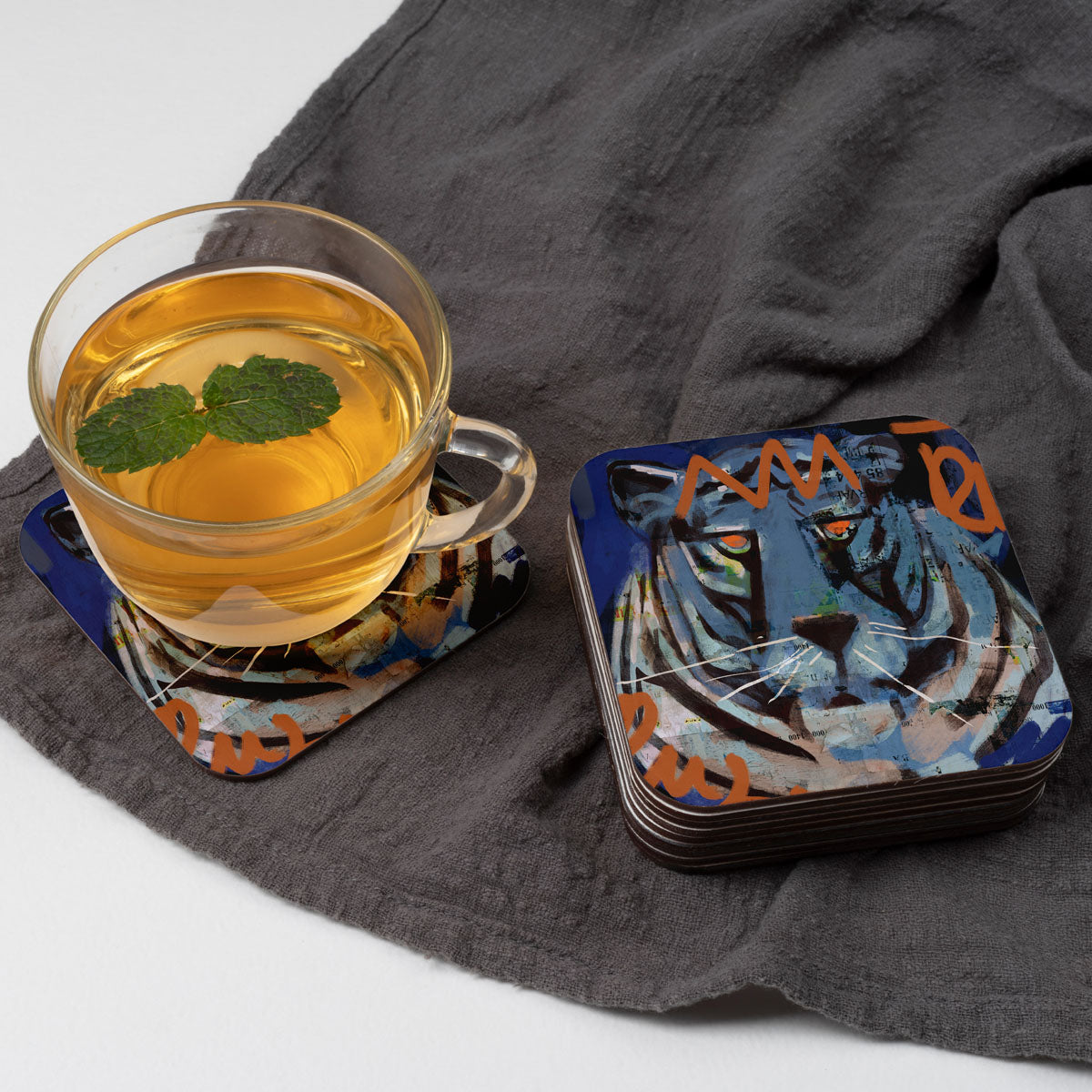 Bengal Tiger Coaster by Epaule Carree