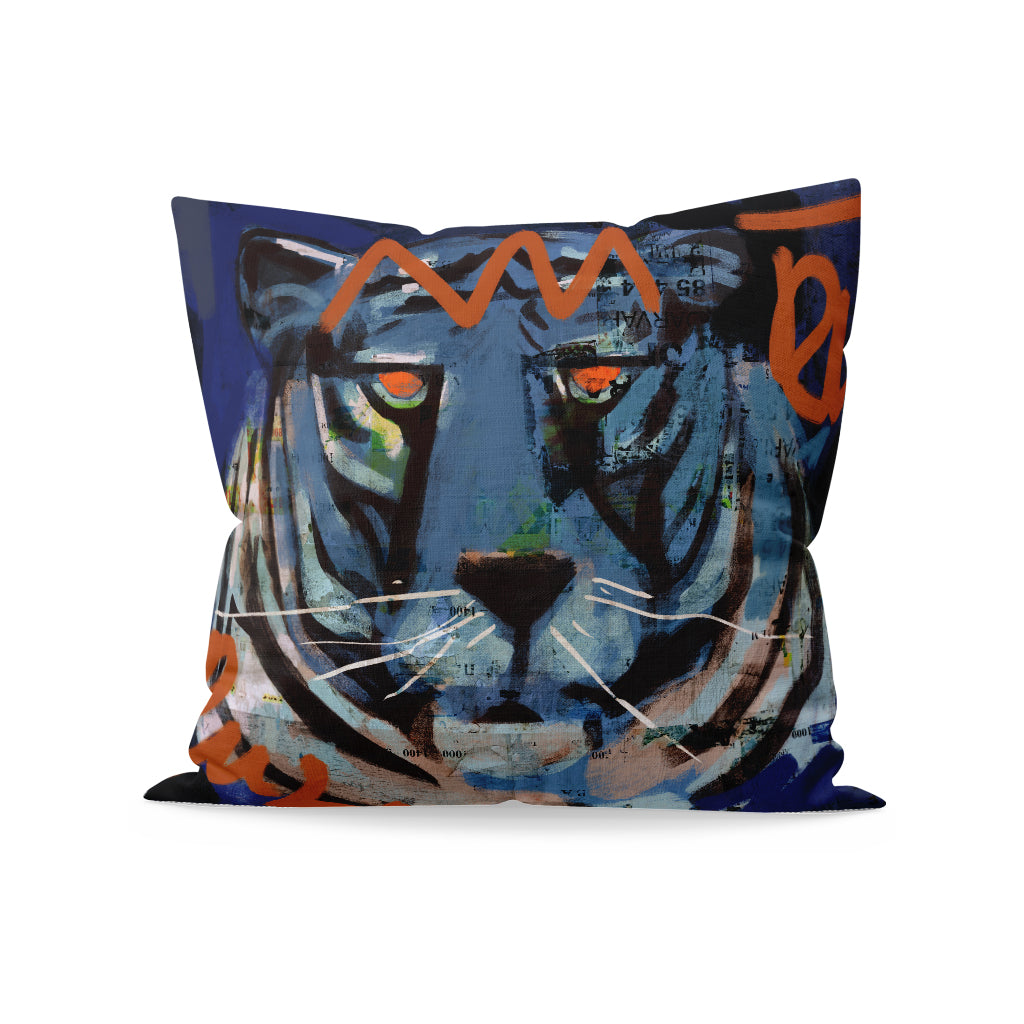 Bengal Tiger Organic Cushion by Epaule Carree