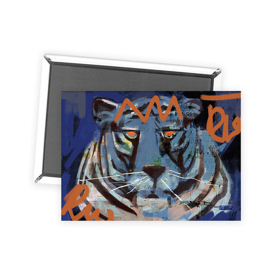 Bengal Tiger Graffiti Magnet by Epaule Carree