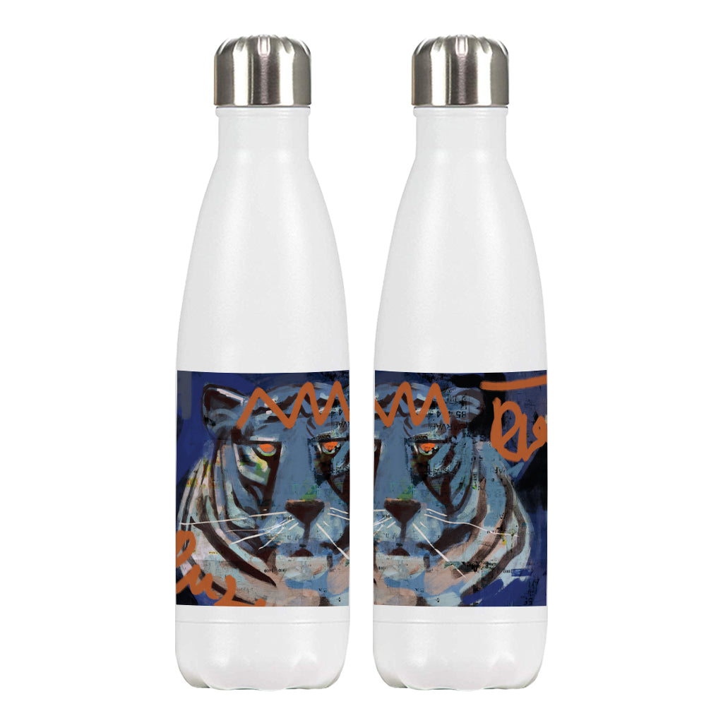 Bengal Tiger Graffiti Premium Water Bottle by Epaule Carree
