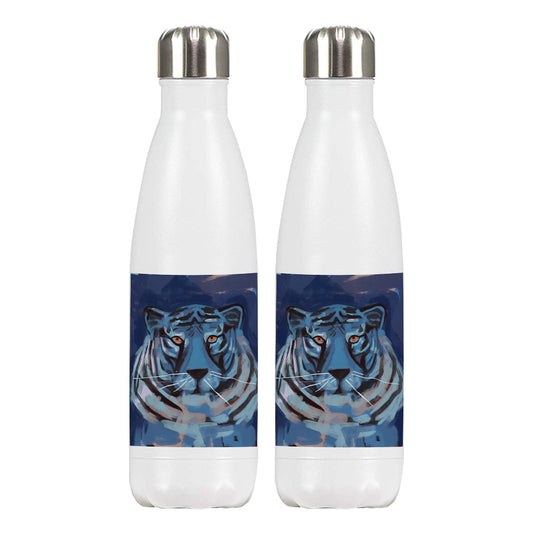 White Tiger Premium Water Bottle by Epaule Carree