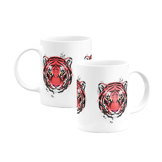 Tiger Mug by Rory McQueen