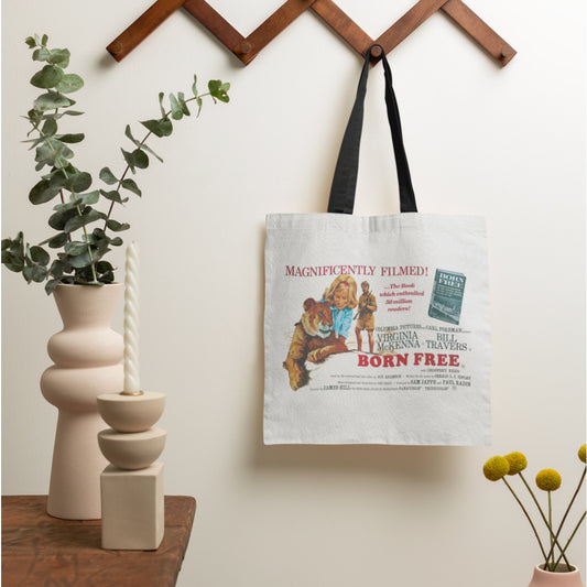 Born Free Film Tote Bag