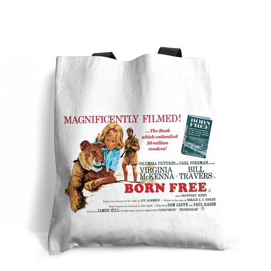 Born Free Film Tote Bag