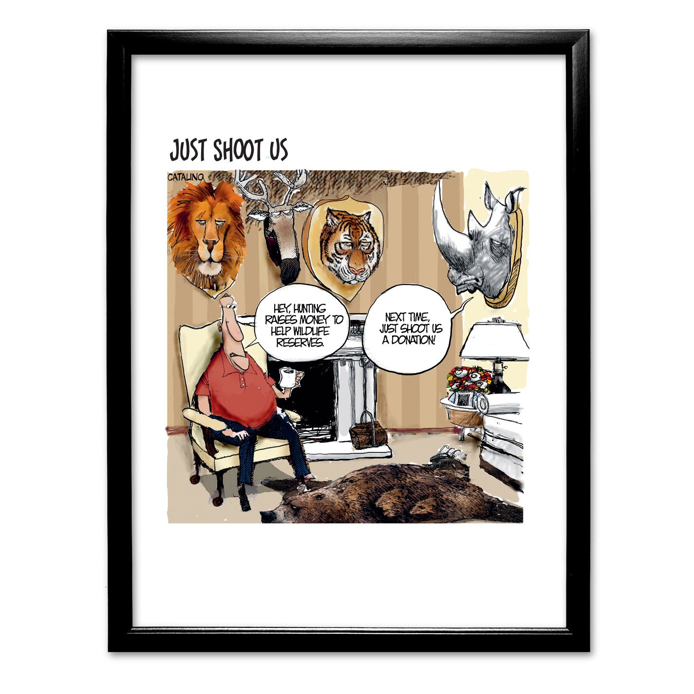 Born Free - Just Shoot Us Art Print