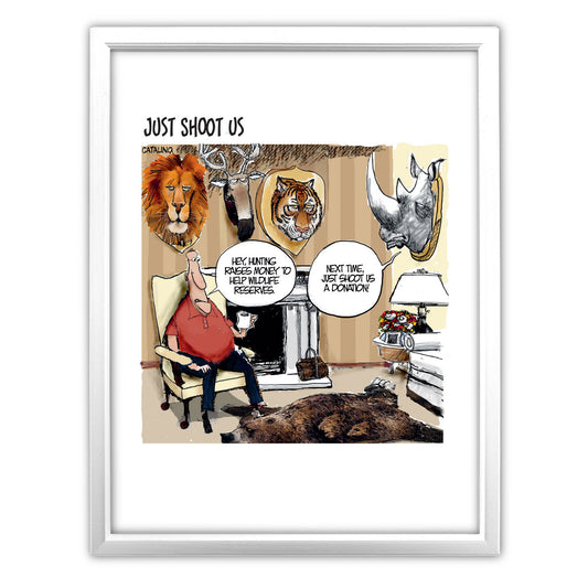 Born Free - Just Shoot Us Art Print