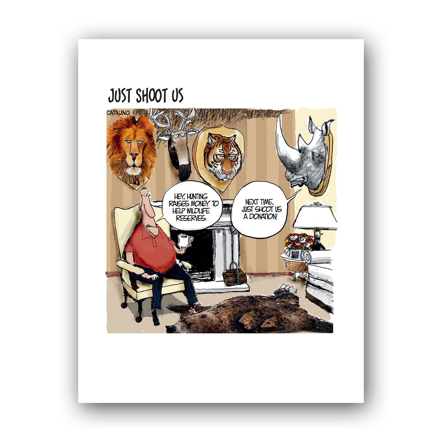 Born Free - Just Shoot Us Art Print
