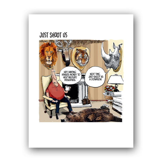 Born Free - Just Shoot Us Art Print