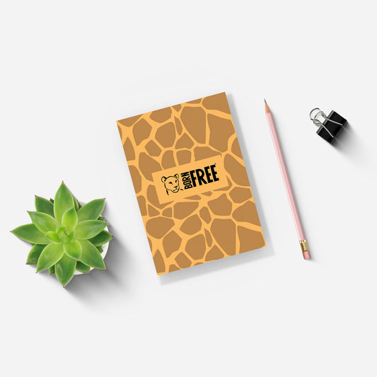 Giraffe Print A5 Notepad