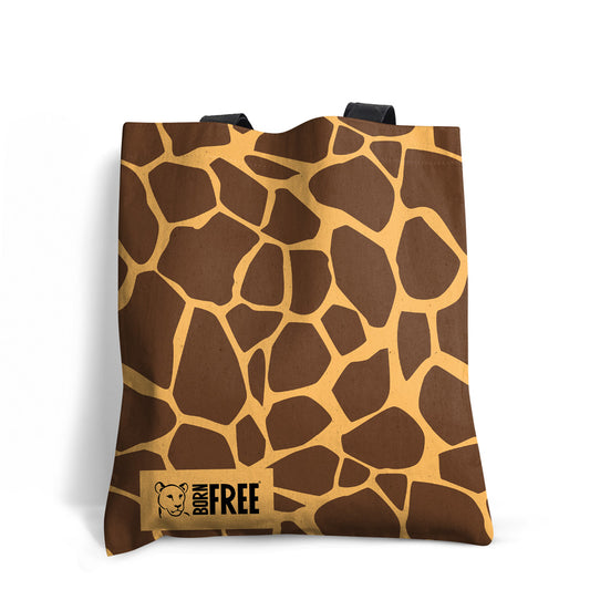 Giraffe Print Tote Bag