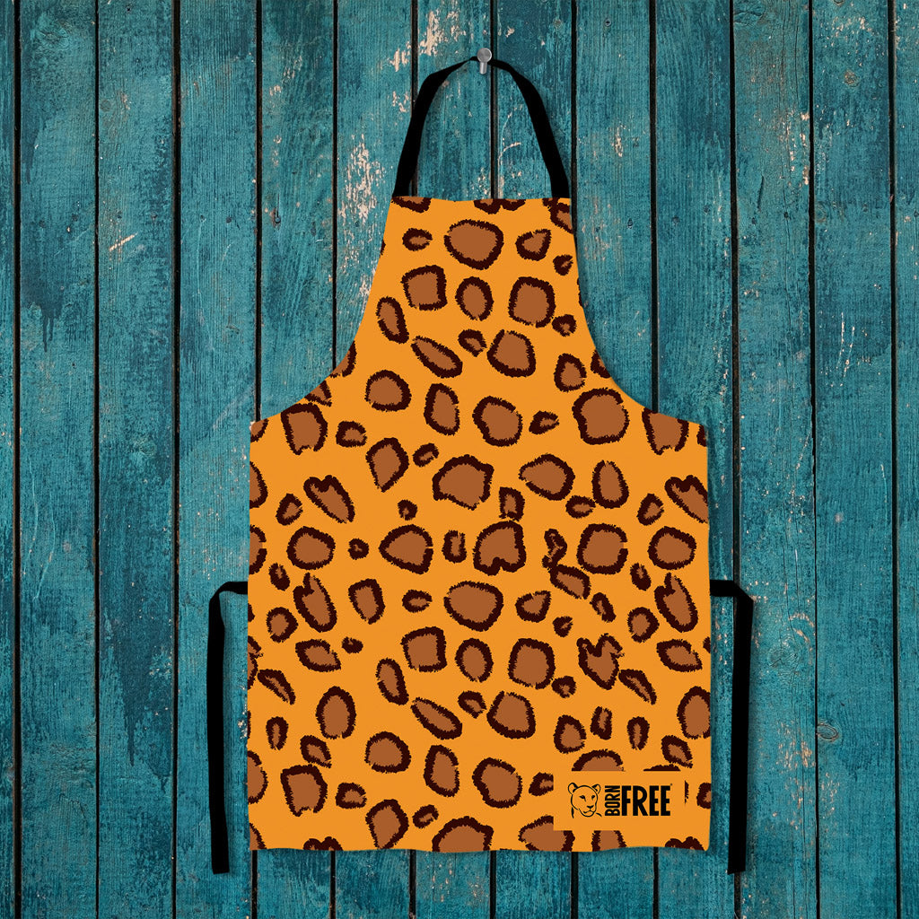 Leopard Print Apron