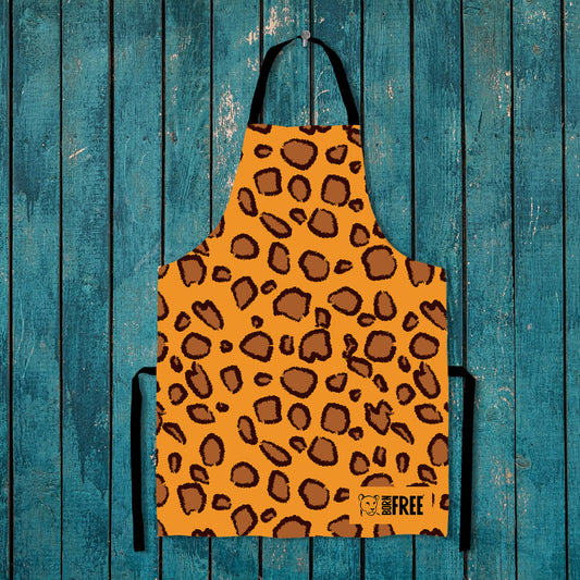 Leopard Print Apron