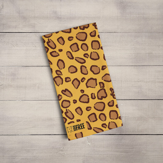 Leopard Print Organic Tea Towel
