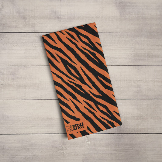 Tiger Print Organic Tea Towel