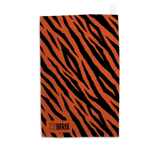 Tiger Print Organic Tea Towel