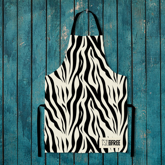 Zebra Print Apron