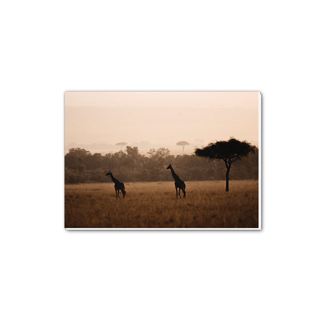 Giraffes in the Wild A5 Notepad by Will Travers