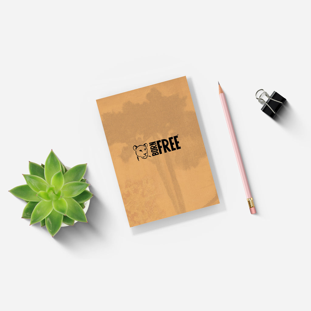 Wild Apple Graphics Animals on Safari A5 Notepad
