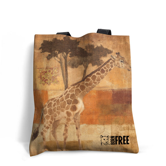Wild Apple Graphics Animals on Safari Tote Bag