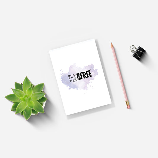 Wild Apple Graphics Sweet Pea A5 Notepad