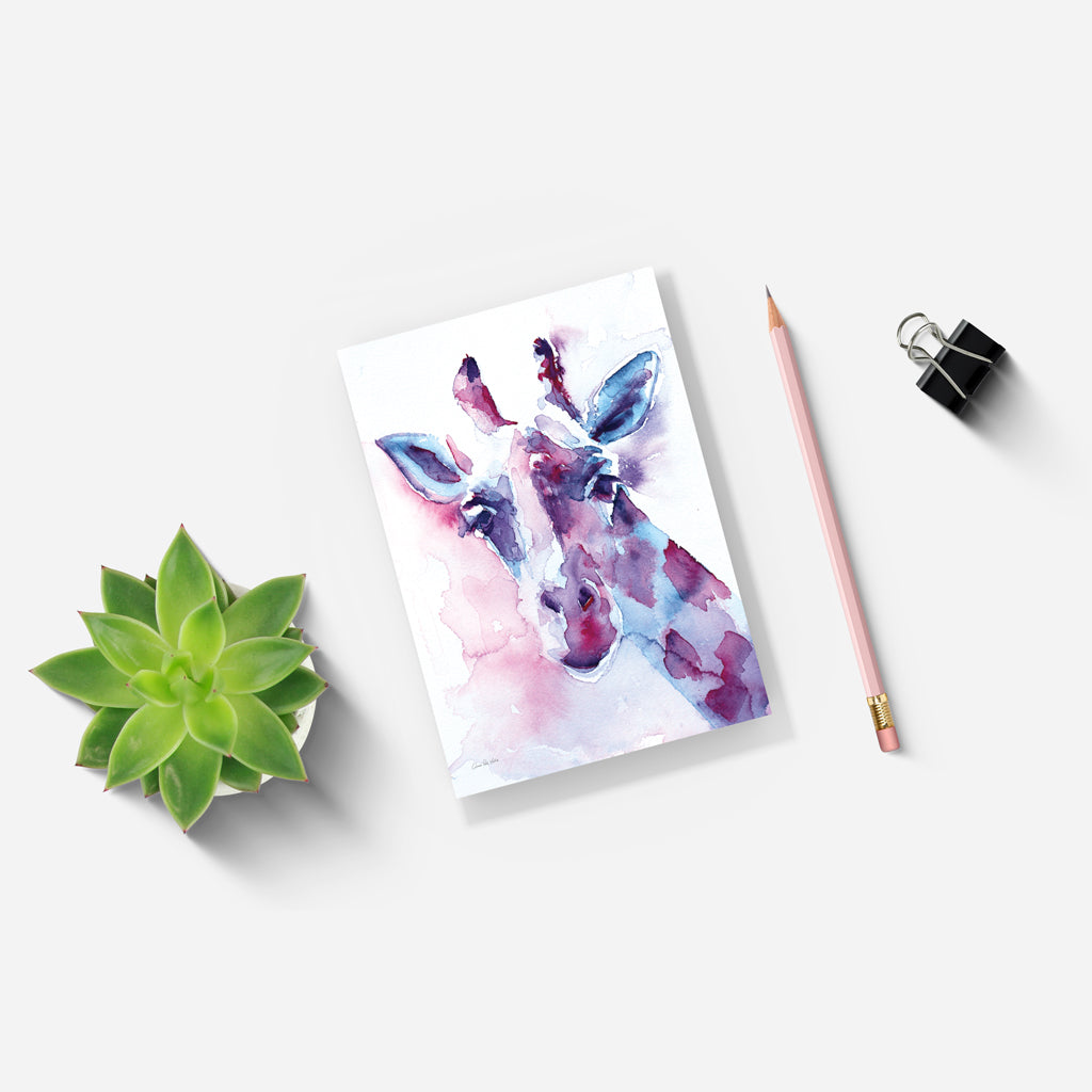 Wild Apple Graphics Sweet Pea A5 Notepad