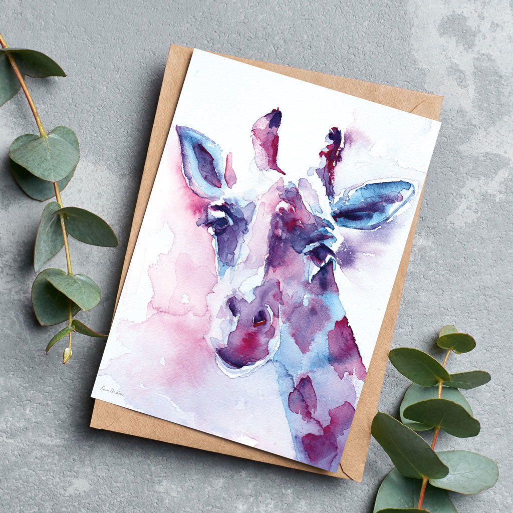 Wild Apple Graphics Sweet Pea Greeting Cards - Pack of 6