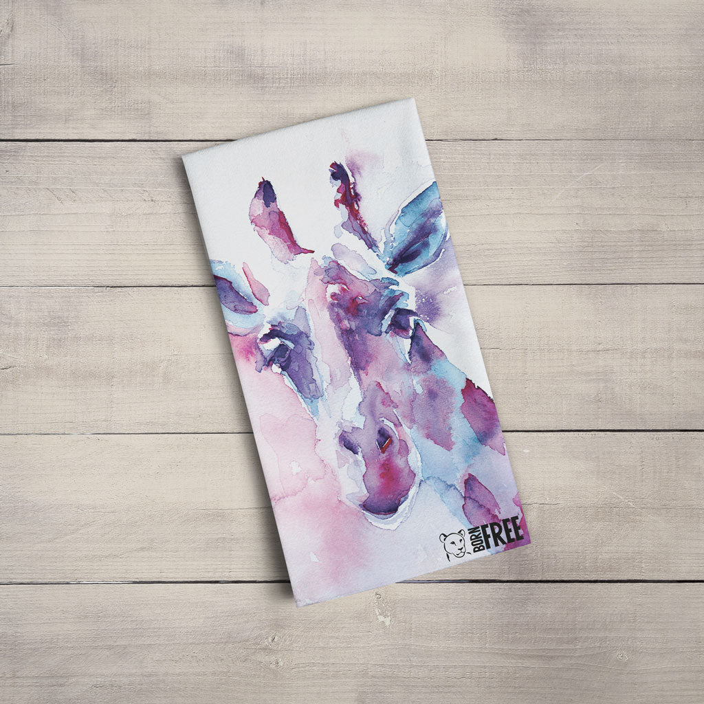 Wild Apple Graphics Sweet Pea Tea Towel