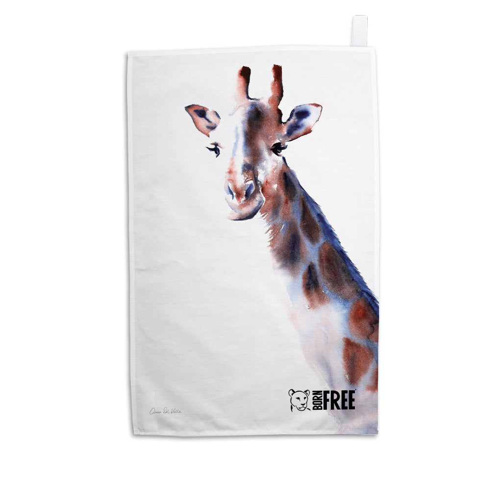 Wild Apple Graphics Copper & Blue Tea Towel