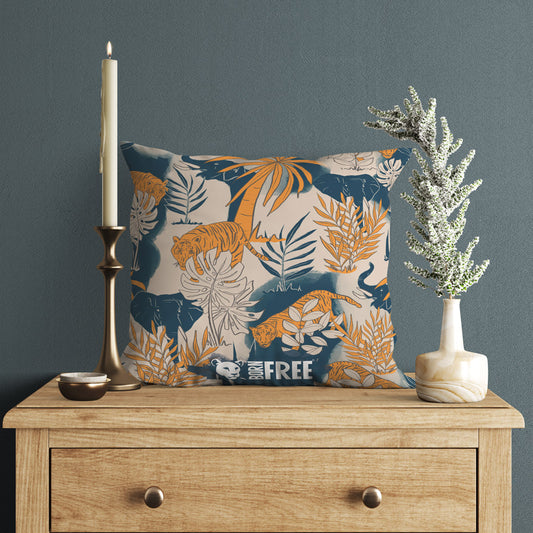 Pink Light Studio Modern Safari Organic Cushion