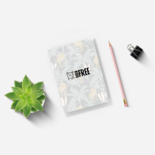 Pink Light Studio Everyday Jungle Cats A5 Notepad