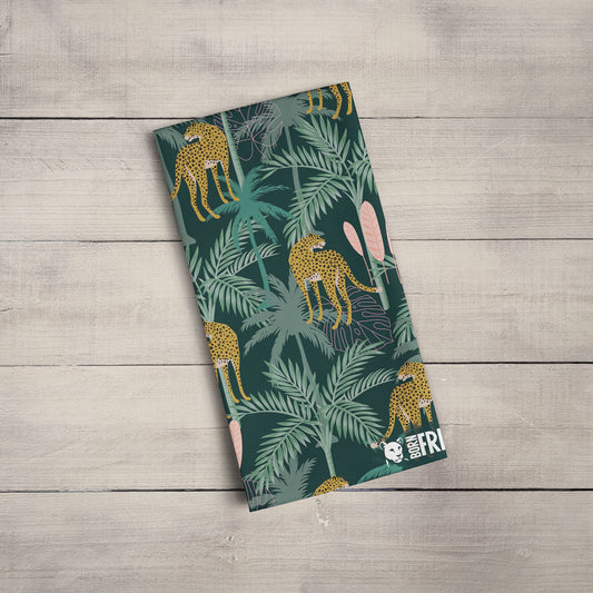 Pink Light Studio Everyday Jungle Cats Tea Towel